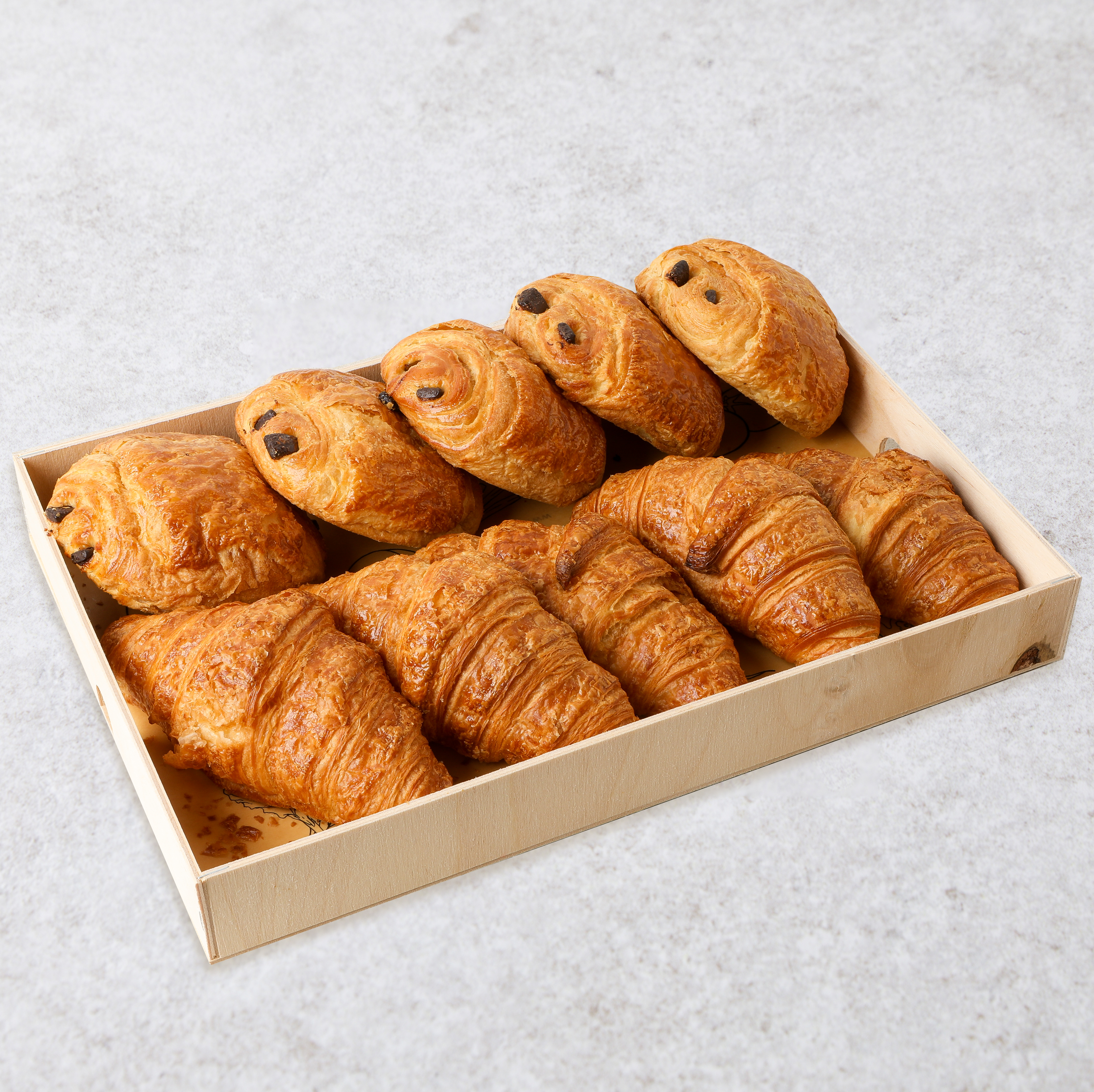 Plateau viennoiseries (10 stuks)