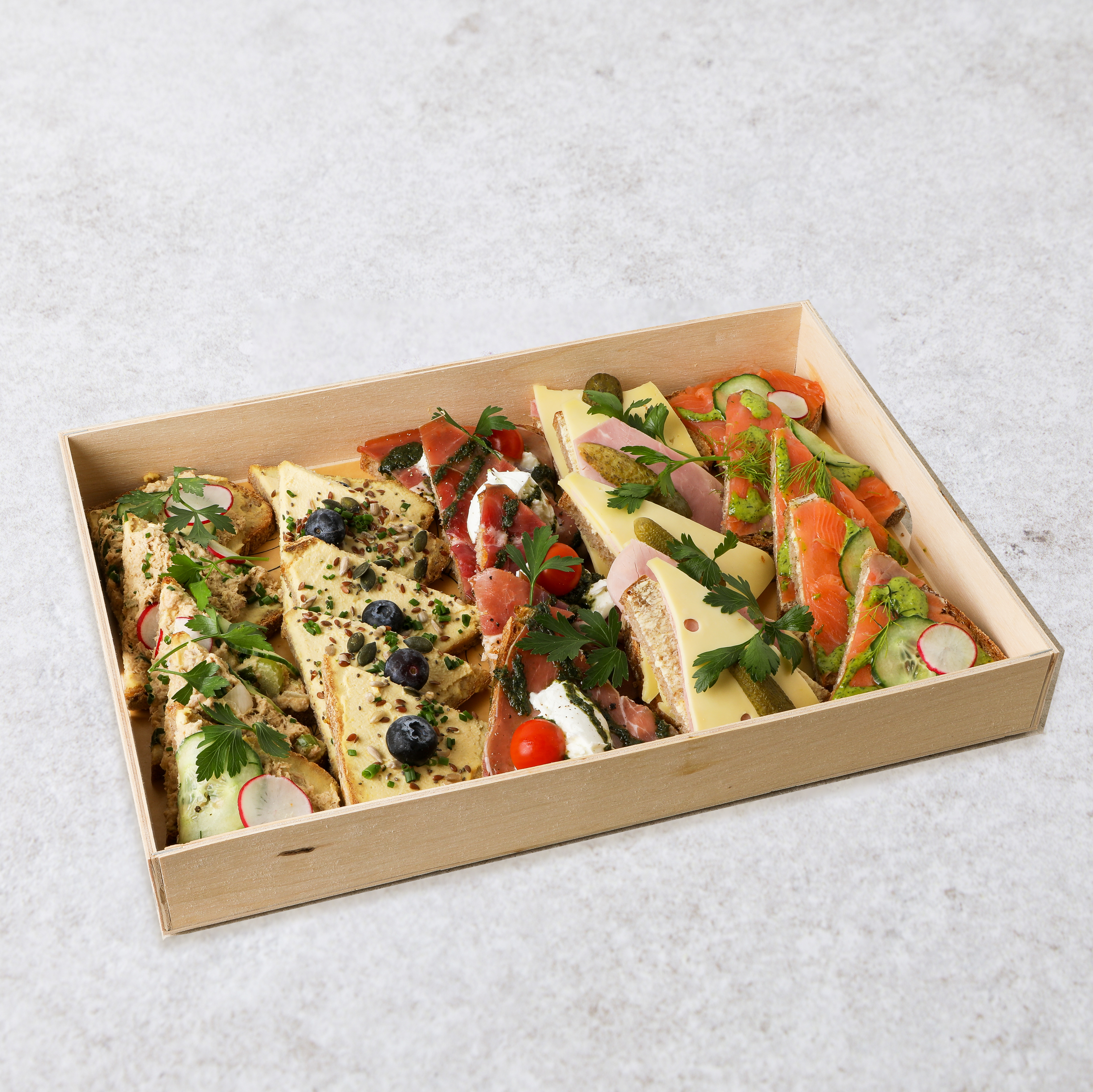 Plateau tartines (25stuks)