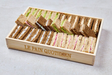 Plateau mini tartines (32 pc)