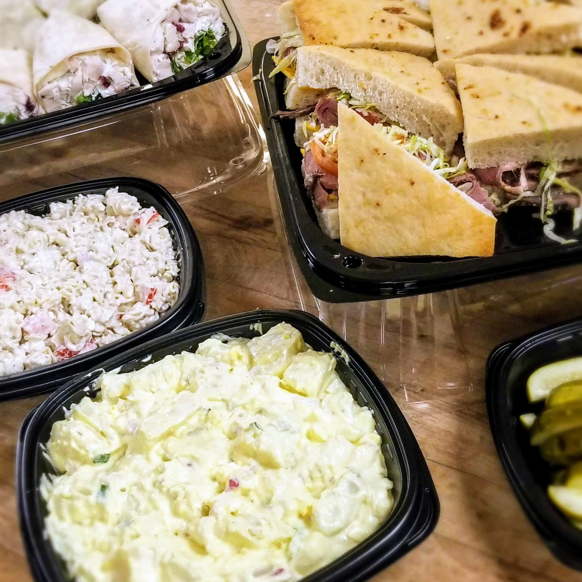 Deli Sandwiches & Wraps (Full) + Cold Market Sides