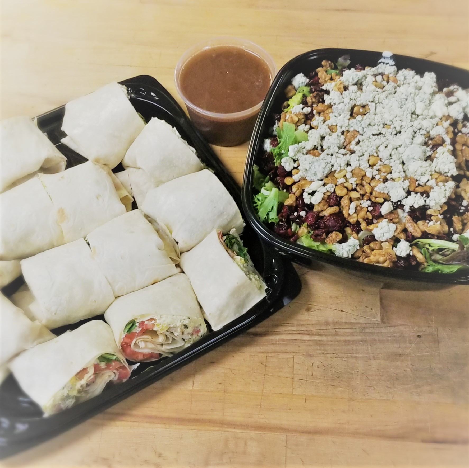 Deli Sandwiches & Wraps (Full) + Salad 