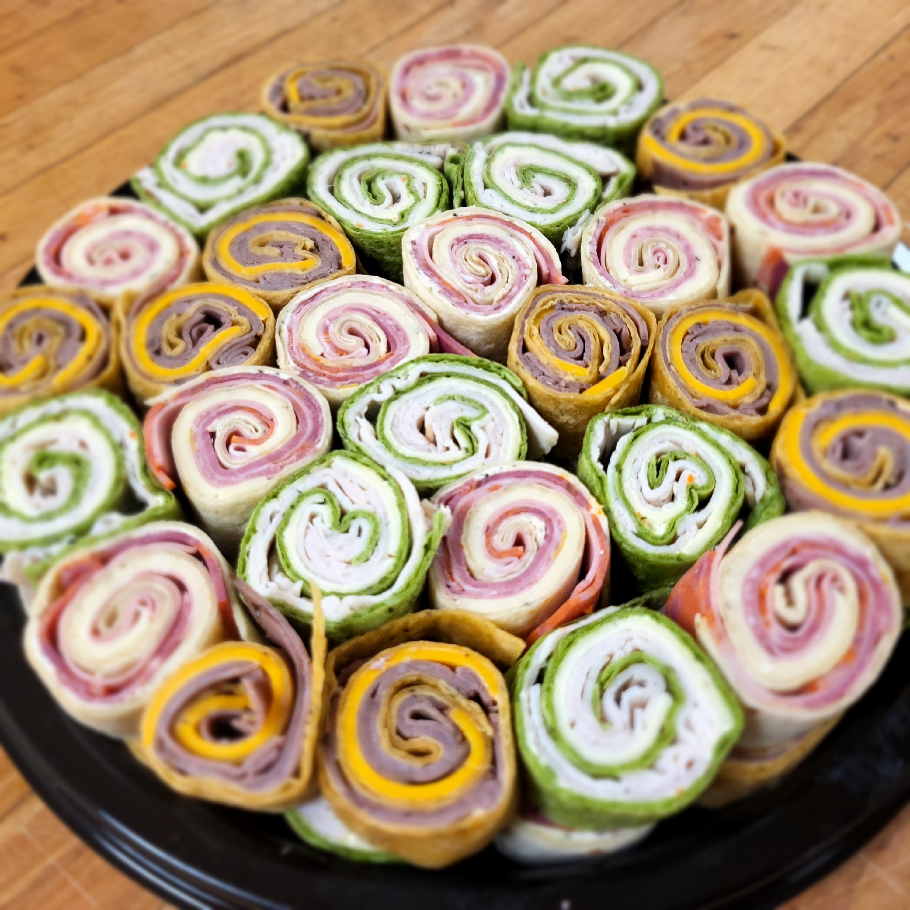 Pinwheel Platters