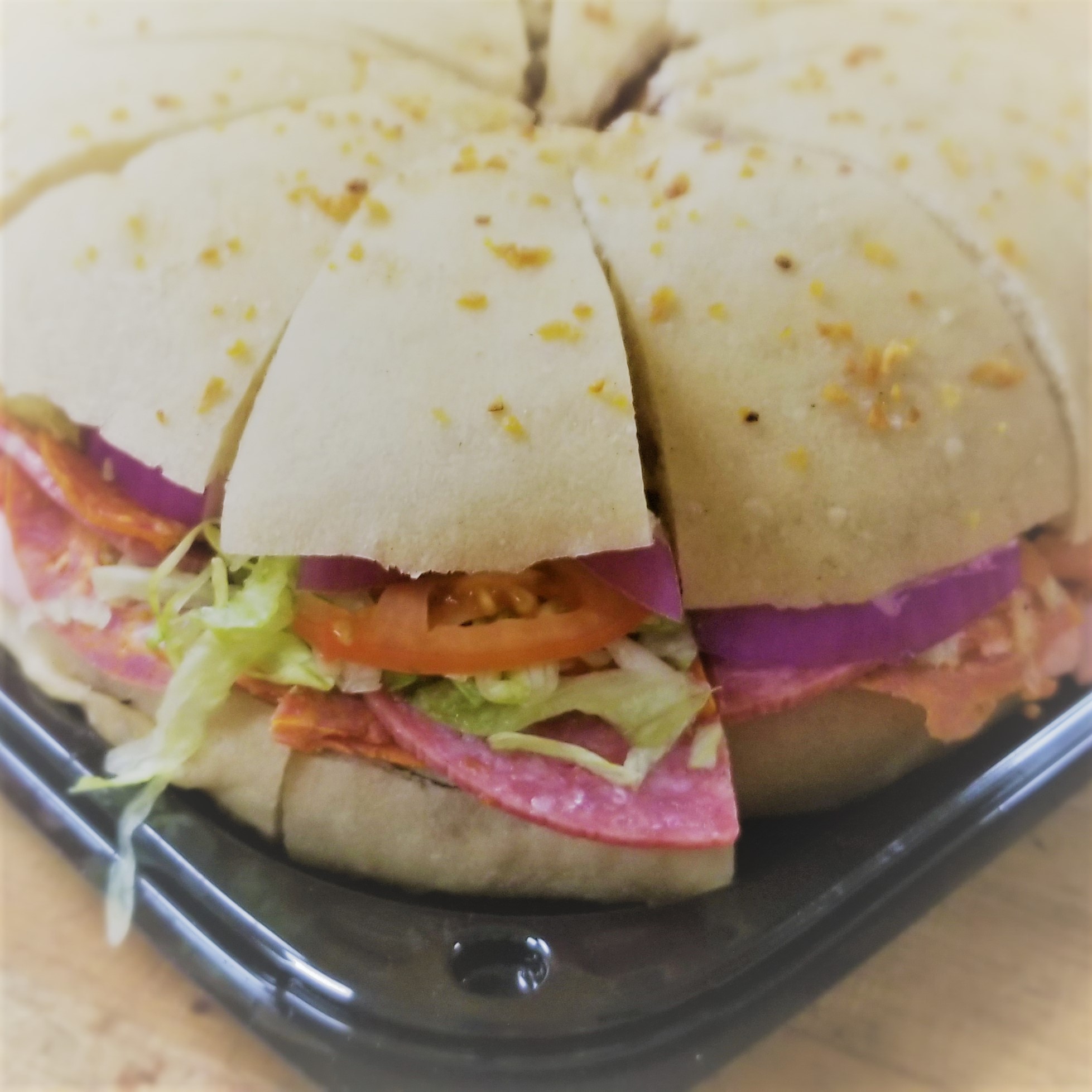 Focaccia Finger Sandwiches