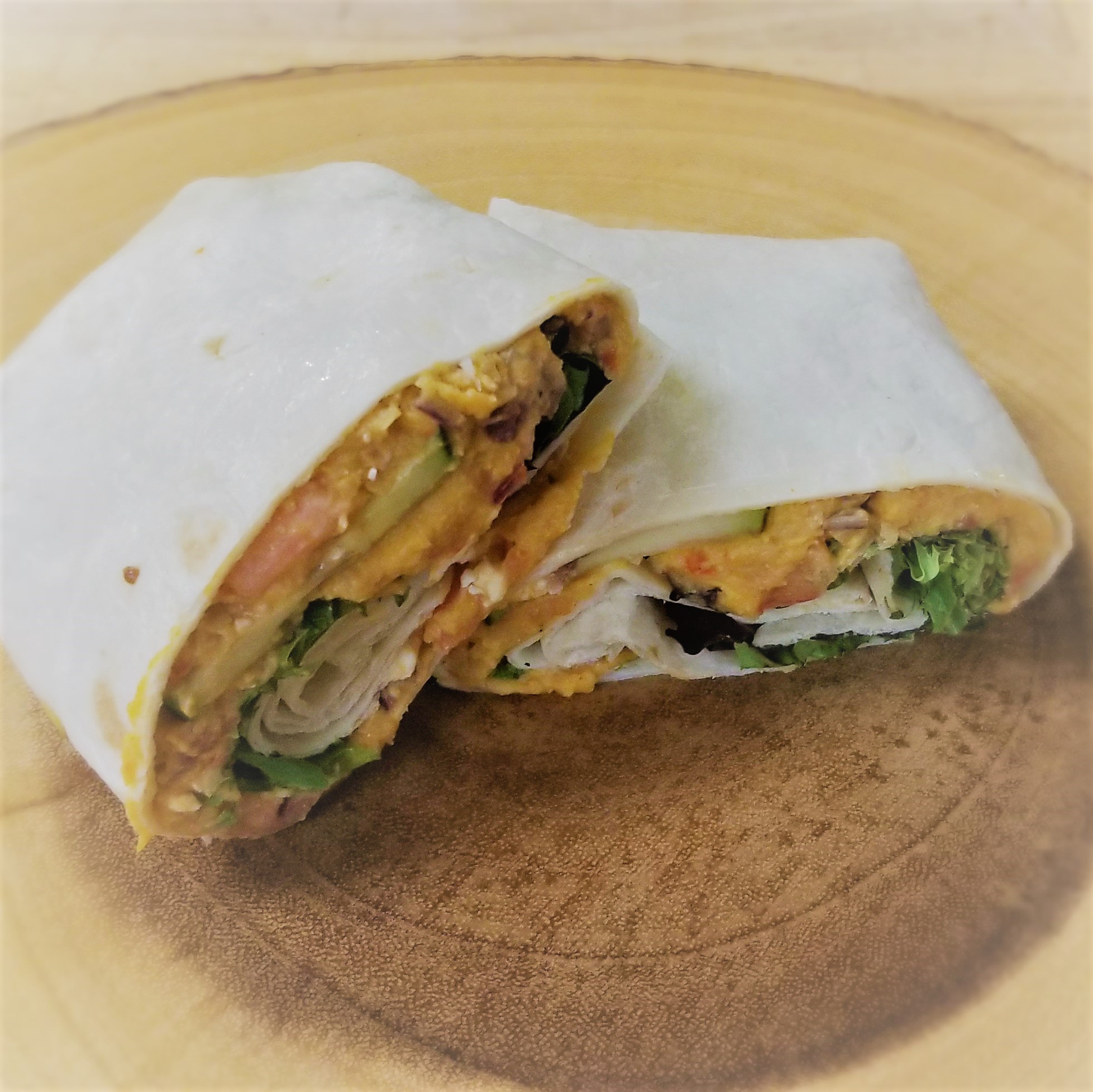 Mediterranean Veggie Wrap Boxed Lunch