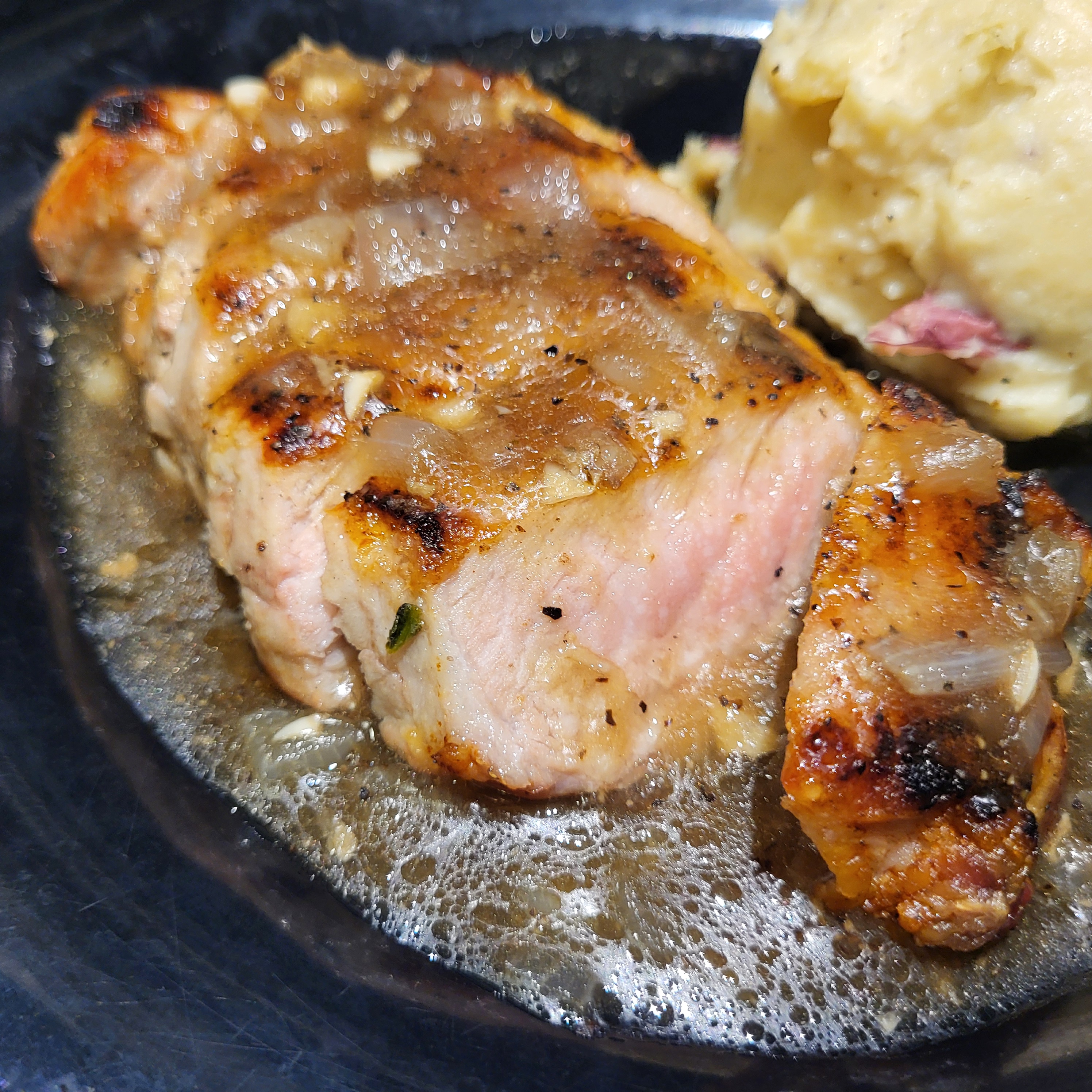 Bourbon-Glazed Pork Loin