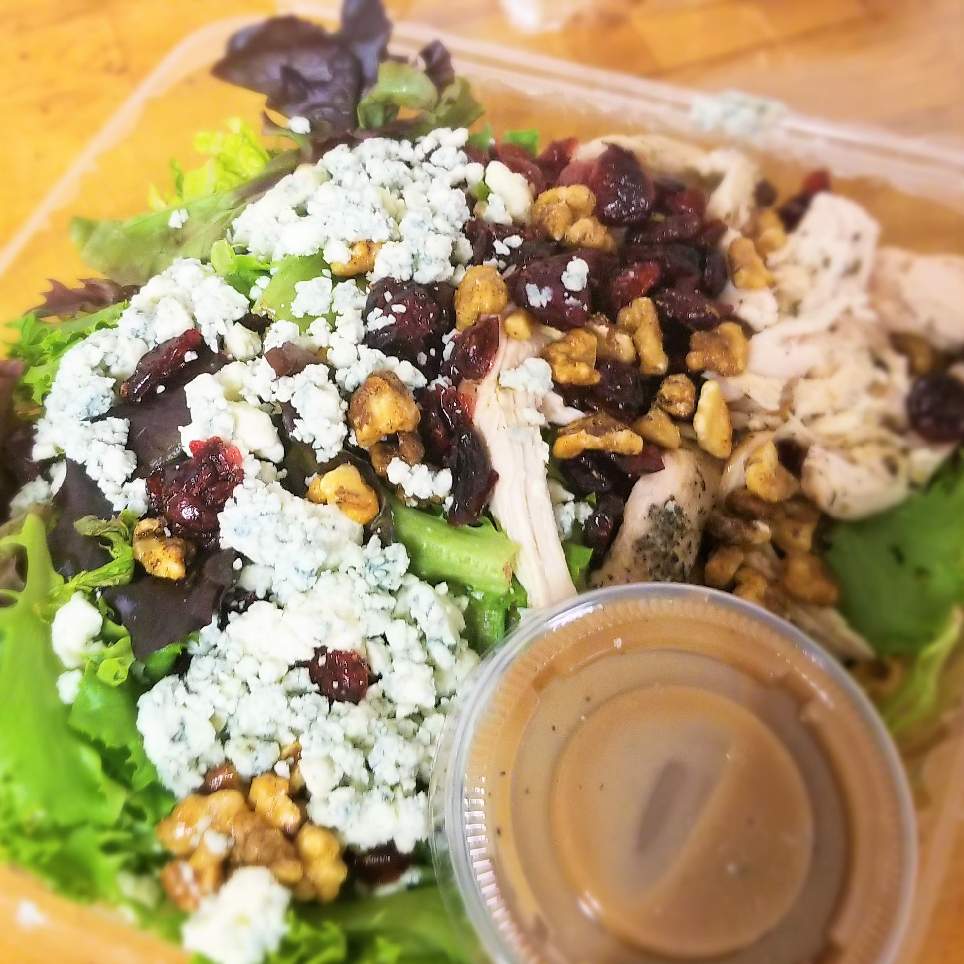 Cranberry Walnut Salad (Entrée) + Grilled Chicken