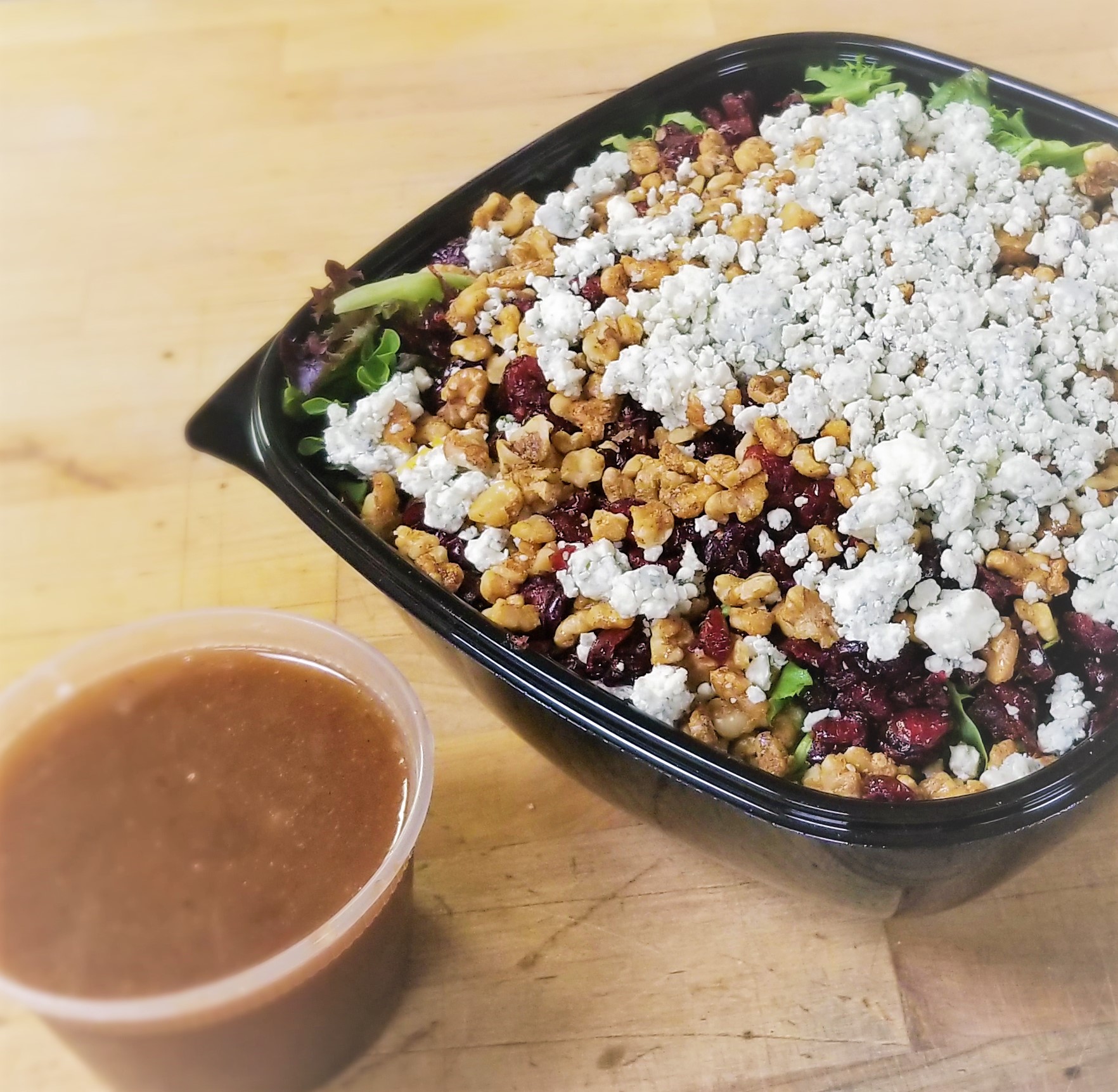 Cranberry Walnut Salad w/ Balsamic Vinaigrette