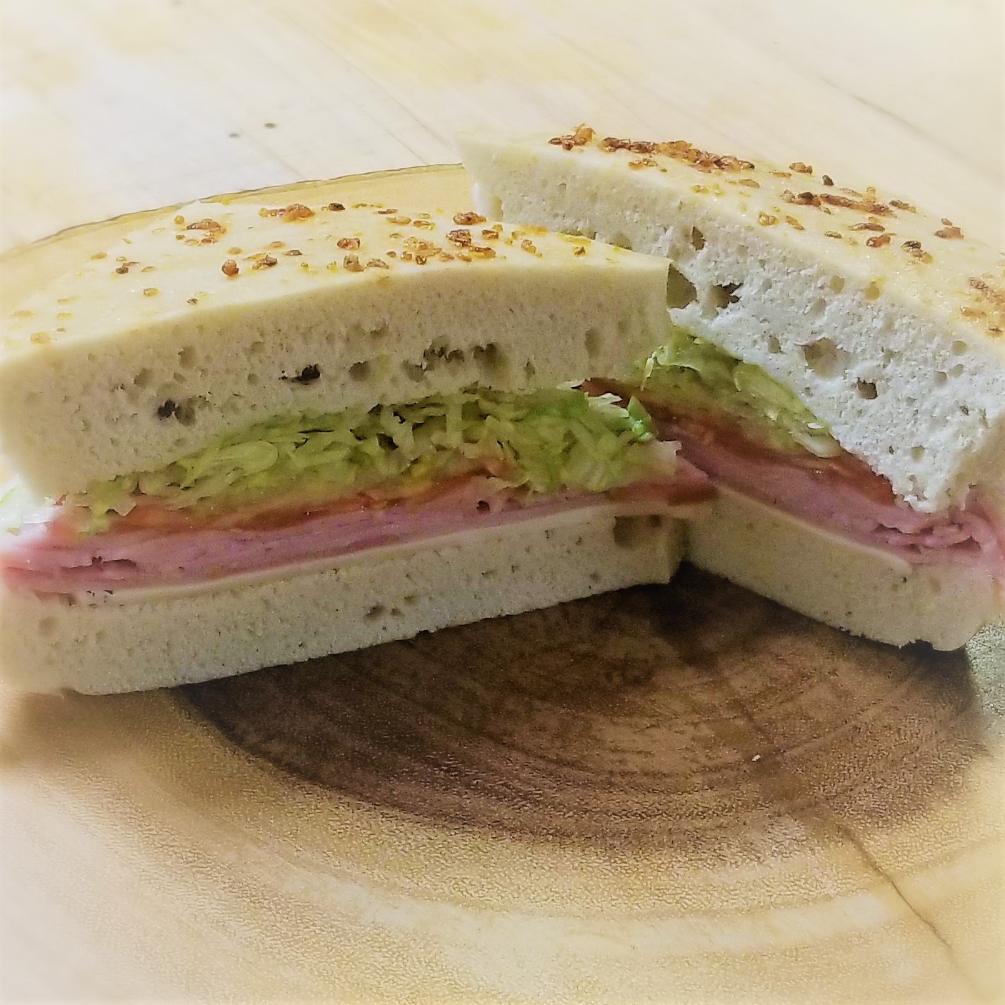 Smoked Ham & Swiss Sandwich