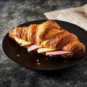 Ham and cheese croissant platter (8 croissants)