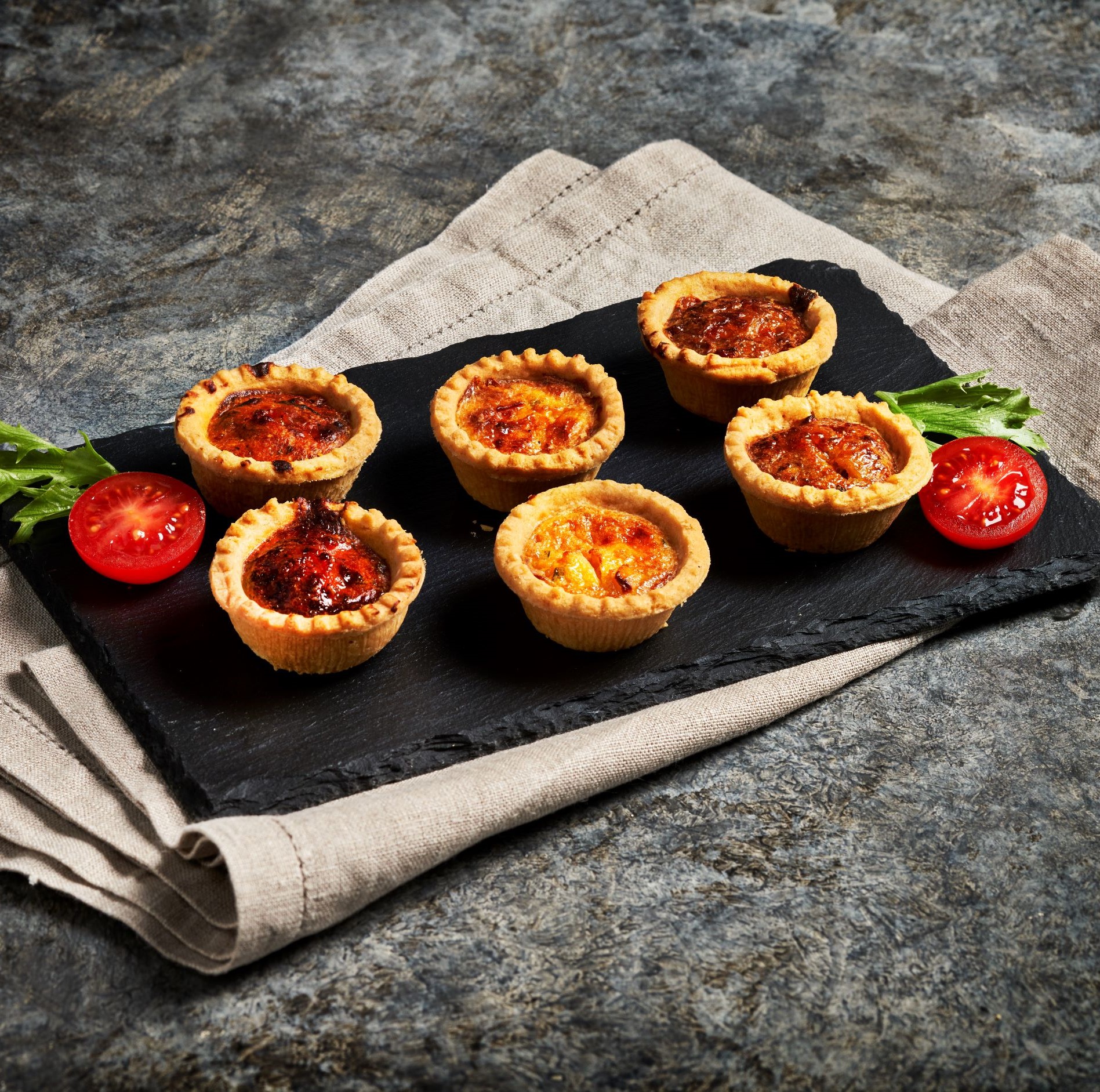 15 Mini Savoury Tartlets
