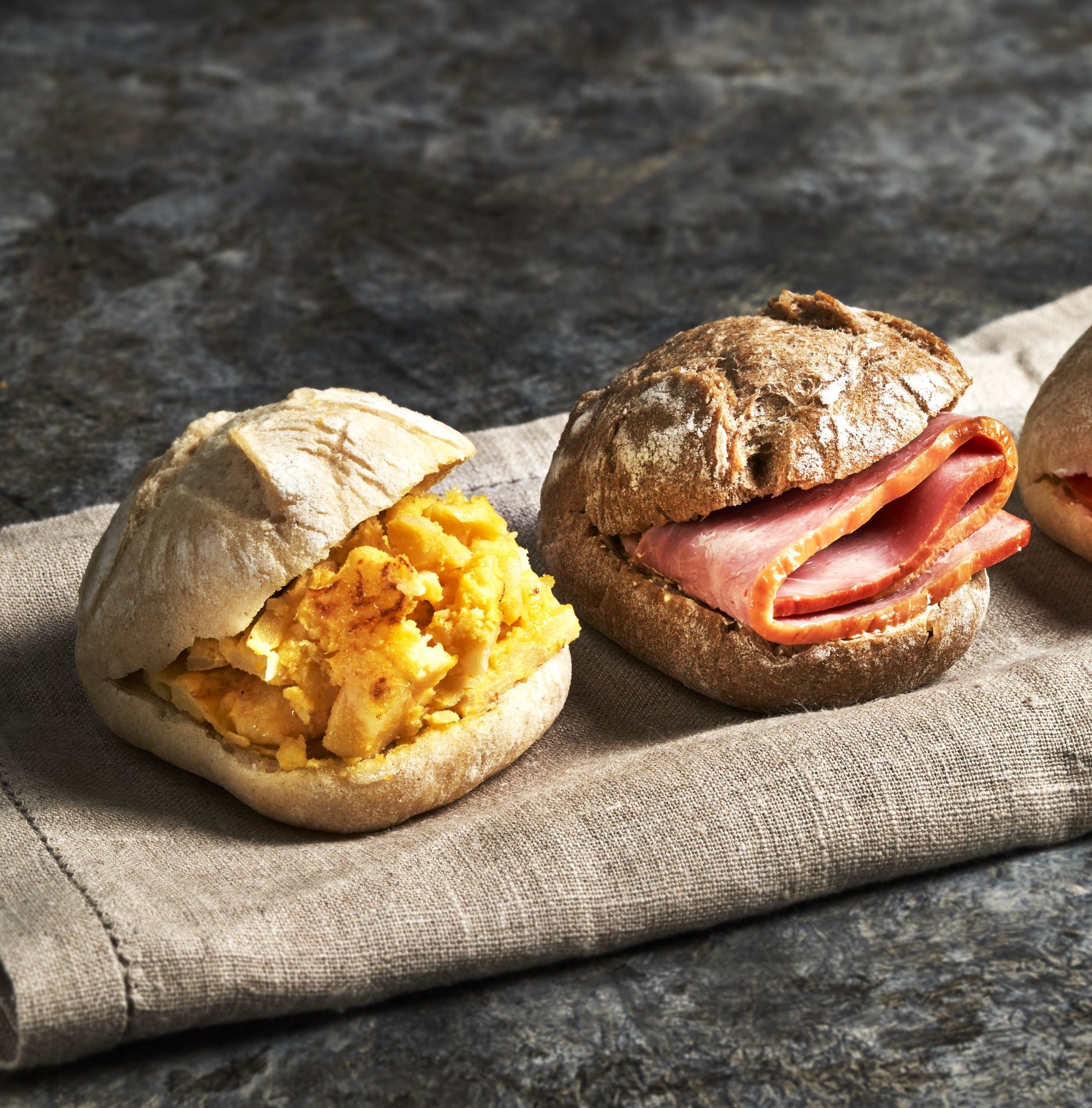6 Turkey and 6 Egg Butties