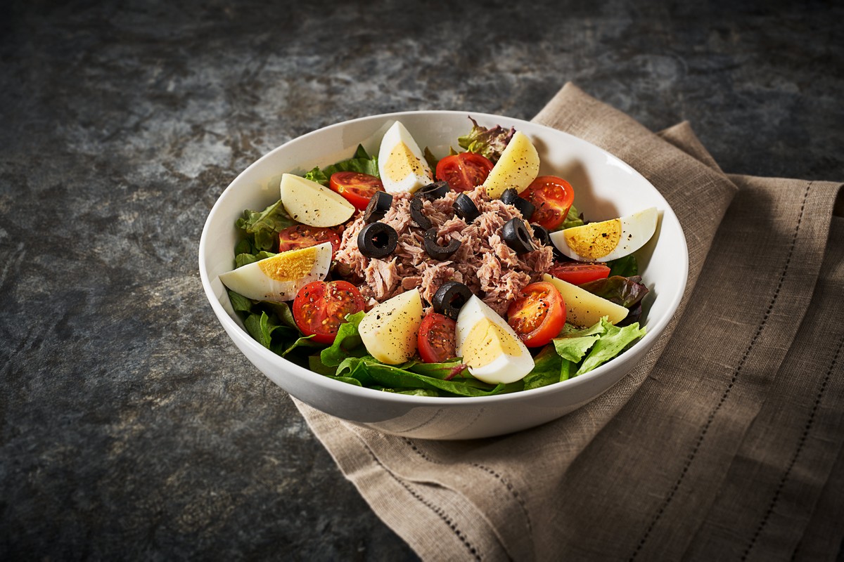 Tuna Niçoise salad