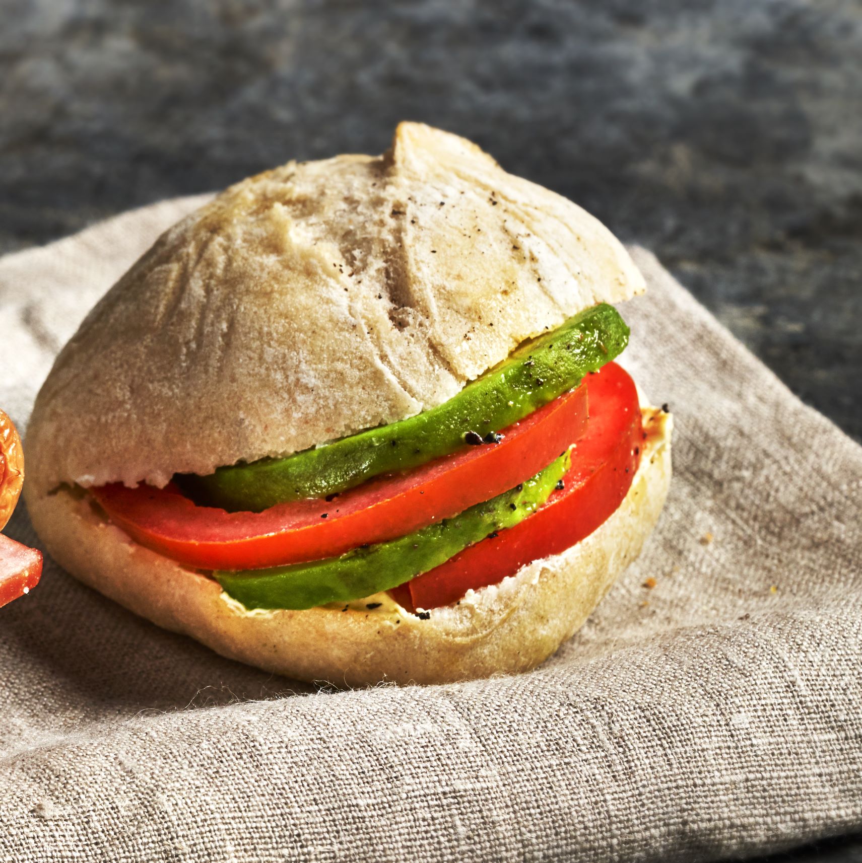 Vegan butties for 1 pers