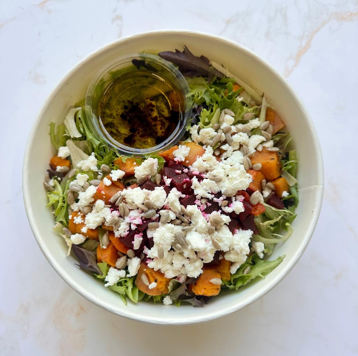 Feta & Butternut Squash Salad