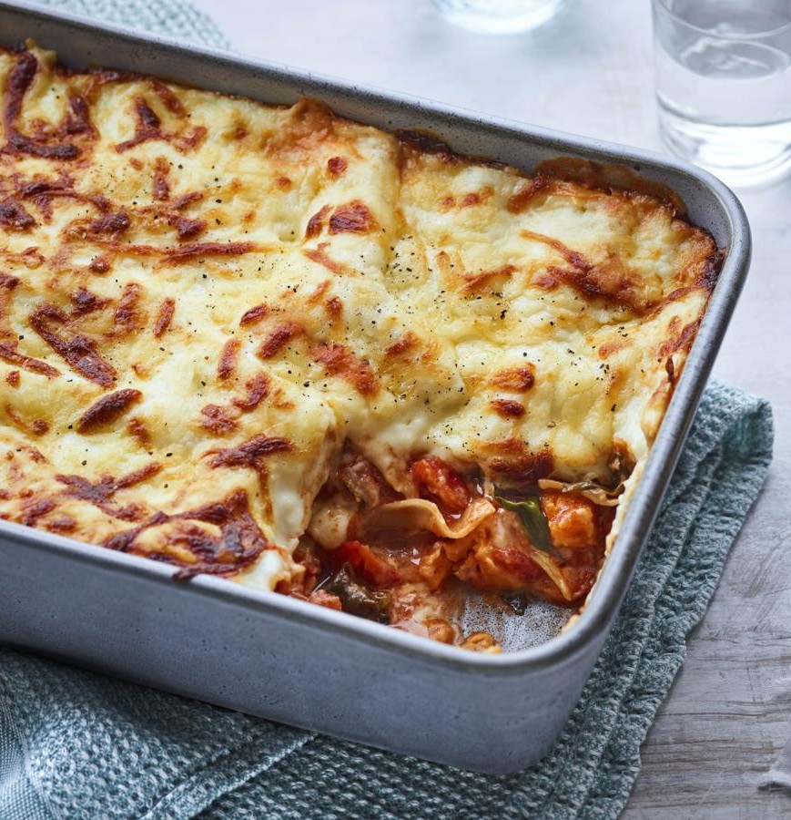 Vegetable lasagna