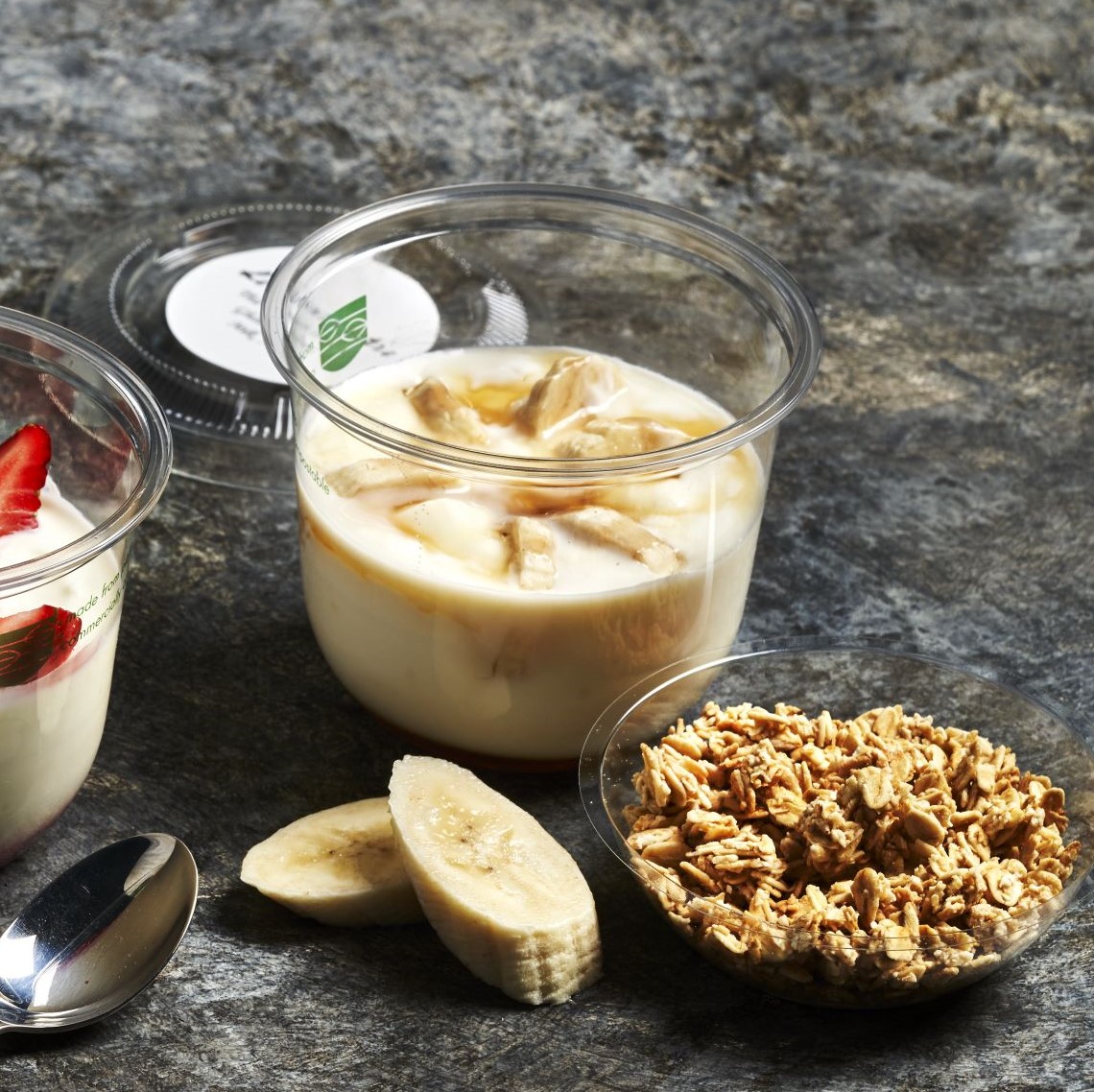Banana & honey Yoghurt with granola