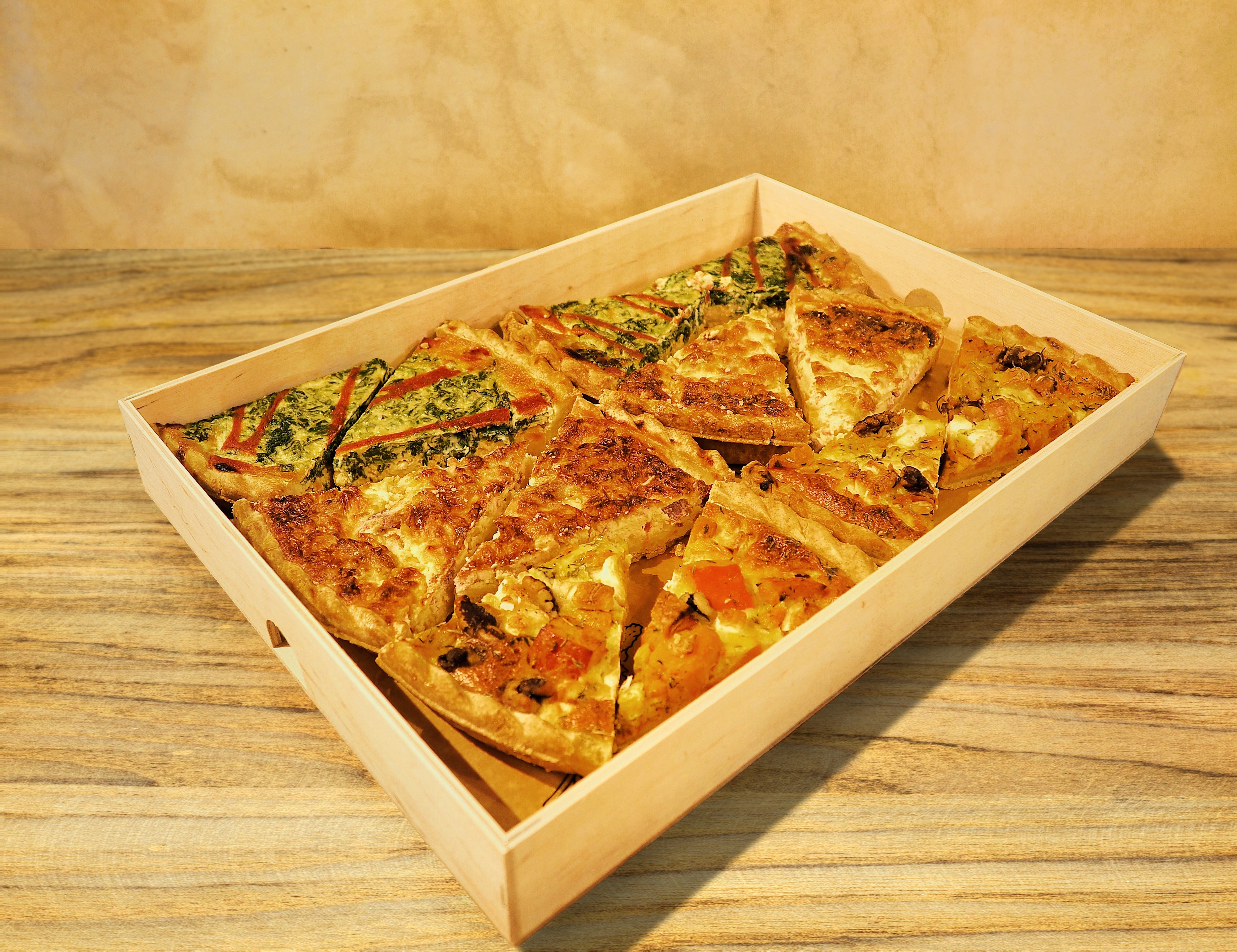 Plateau Quiches (15 pièces)