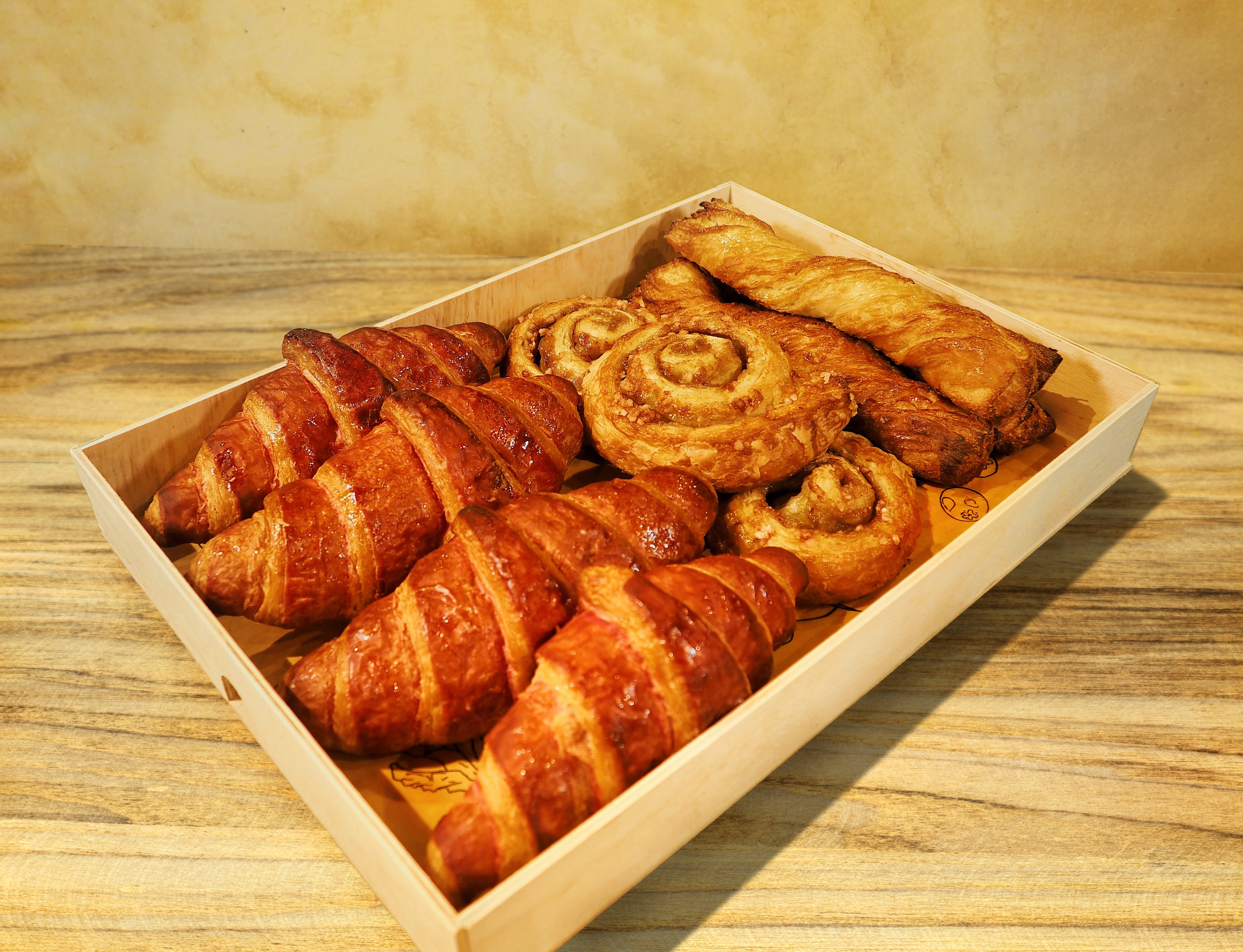 Plateau viennoiseries vegan (10 pièces ) 