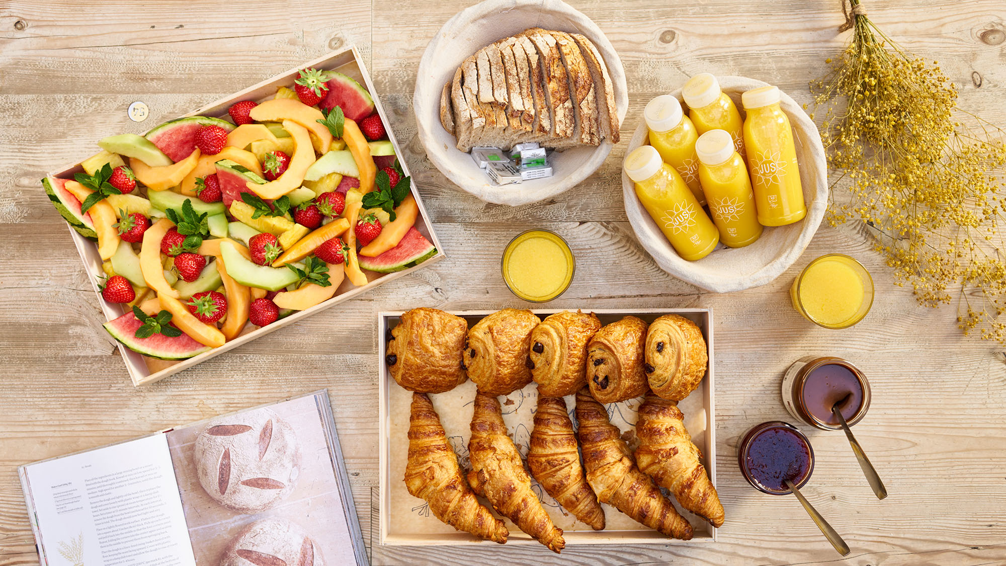 Petit Déjeuner Le Pain Quotidien (10 pers)