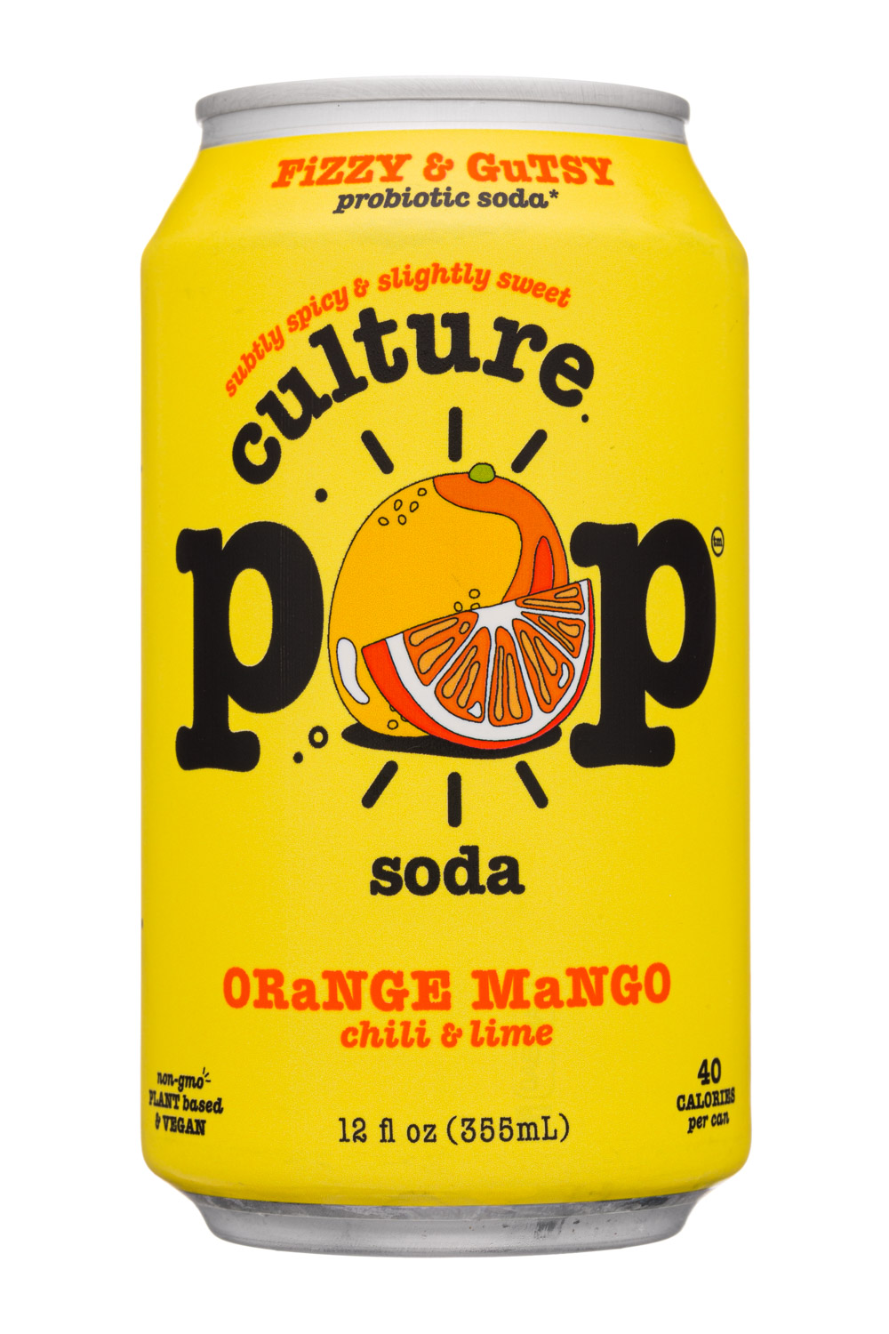 Culture Pop Soda Orange Mango